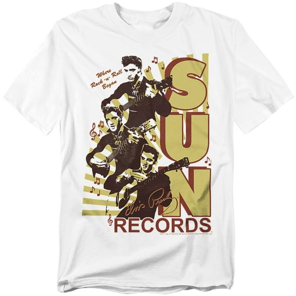 Sun T-Shirt Tri Elvis Unisex Graphic Tee For Men & Women