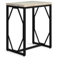 thumbnail image 1 of Selma Metal and Wood Accent Table in White Wash, 1 of 1