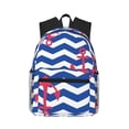 thumbnail image 1 of Fotbe Nautical Anchors Mochila Ligera Casual para Laptop para Hombres y Mujeres, Mochila Impermeable de Uso Diario, Mochila para Universidad, 1 of 6