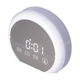 thumbnail image 1 of Reloj Despertador, Sistema De 12/24 Horas Reloj Digital Pantalla De Fecha De Temperatura Con Cable USB Para Trabajadores Para Estudiantes Para Dormitorio Para Hogar Para Oficina, 1 of 8