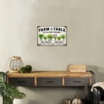 thumbnail image 5 of Kitchen Herbs Metal Sign Farm To Table Tin Sign Vintage Wall Art Decor For Kitchen Garden Farmhouse 8x12 Inch, 5 of 13