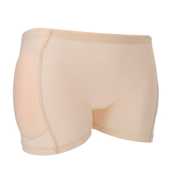 Padded Seamless Shapewear, Pants Silicone Buttock Underwear Padded Seamless  Shorts Lifter For Shopping XL 