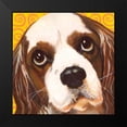 thumbnail image 2 of Roll, Dylnn 12x12 Black Modern Framed Museum Art Print Titled - Dlynns Dogs - Charlie, 2 of 5