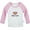 Long Pink Raglan T-shirt, variant on Miso Cute Novelty T shirt For Baby, Newborn Babies T-shirts, Infant Tops, 0-24M Kids Graphic Tees Clothing (Long Gray Raglan T-shirt, 0-6 Months)