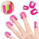 thumbnail image 2 of Funda de 20 piezas para esmalte húmedo, cubierta de uñas, accesorios de color rojo rosa, esmalte, 2 of 7