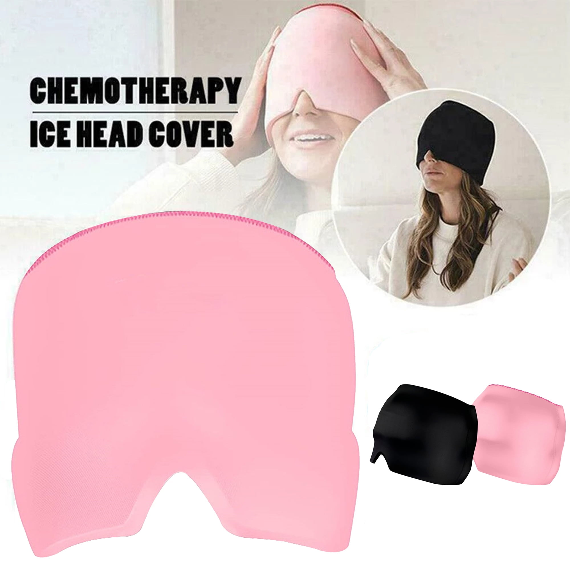 Migraine Gel Ice Hat Cooling Headache Pack Wearable Cold Therapy Wrap for Tension, Sinus