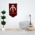 thumbnail image 5 of Yanbooch Mandalorian II Flag banner with Grommets Man cave Decor 30x50inch, 5 of 5