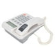 thumbnail image 4 of KXT2026CID Teléfono con cable FSK DTMF Teléfono fijo de escritorio de sistema dual con pantalla de identificación de llamadas para oficina (blanco), 4 of 5