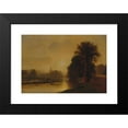 thumbnail image 2 of George Inness 18x13 Black Modern Framed Museum Art Print Titled - Autumn Meadows (1869), 2 of 5