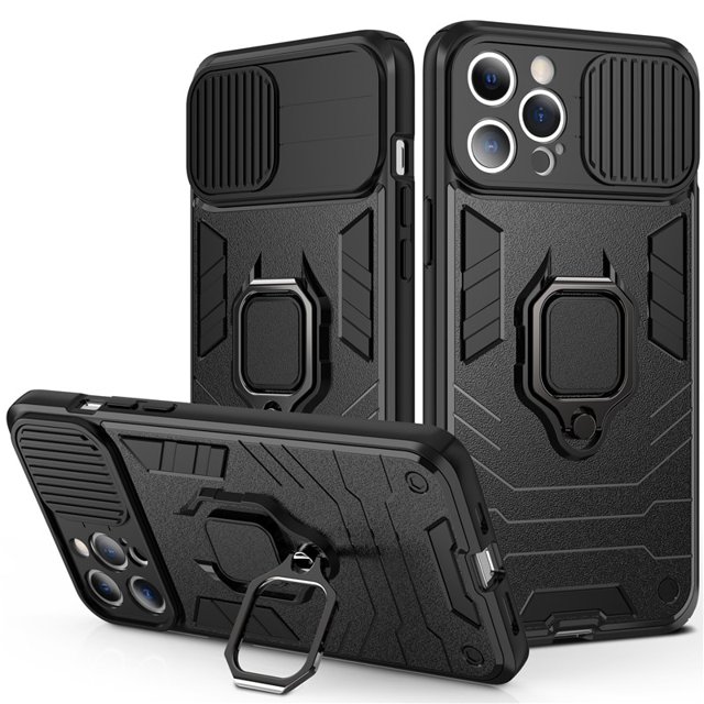 Funda de teléfono armadura de protección de cámara para iPhone 13 14 Pro Max 12 11 XR XS Max 7 8 Plus 13 funda trasera a prueba de golpes Tan Jianjun unisex