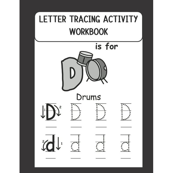 Letter Tracing Activity Workbook : Kindergarten and Preschoolers fun Activity Workbook to Trace, Practice Writing Letters of the Alphabets (Ages 3-5) (Paperback)