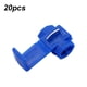thumbnail image 1 of Sidaley Conector de Cable de 10 uds/20 piezas, bloqueo de AWG22-10 a presión sin romper el Cable, terminales eléctricos de empalme rápido de crimpado Electrónica miscelánea Azul 20 piezas, 1 of 6
