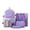 Purple, variant on School Backpack Canvas Tote Bag Student Anti-Slip Bookbags with Multi-Pockets Cute Bow Back To School Casual, Daily Use, Commute,One Size,Pink