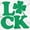 White, variant on St Patrick's Day Luck Shamrock Toddler Boy Girl T Shirt Infant Toddler Brisco Brands 6M