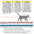 thumbnail image 2 of Juego de arnés y correa para gatos Yizhi Miaow, ajustable, color negro, 2 of 8
