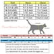 thumbnail image 2 of Juego de arnés y correa para gatos Yizhi Miaow, ajustable, color negro, 2 of 8