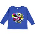 thumbnail image 3 of Inktastic The 80s Cassette Tapes Boys or Girls Long Sleeve Toddler T-Shirt, 3 of 5