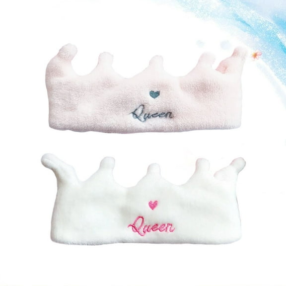 LULULION 2Set Face Washing Hair Band for Women Cloth Headwrap Hair Holding Random Color