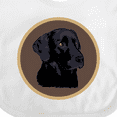 thumbnail image 4 of Inktastic Black Lab Dog Labrador Retriever Boys or Girls Baby Bib, 4 of 4