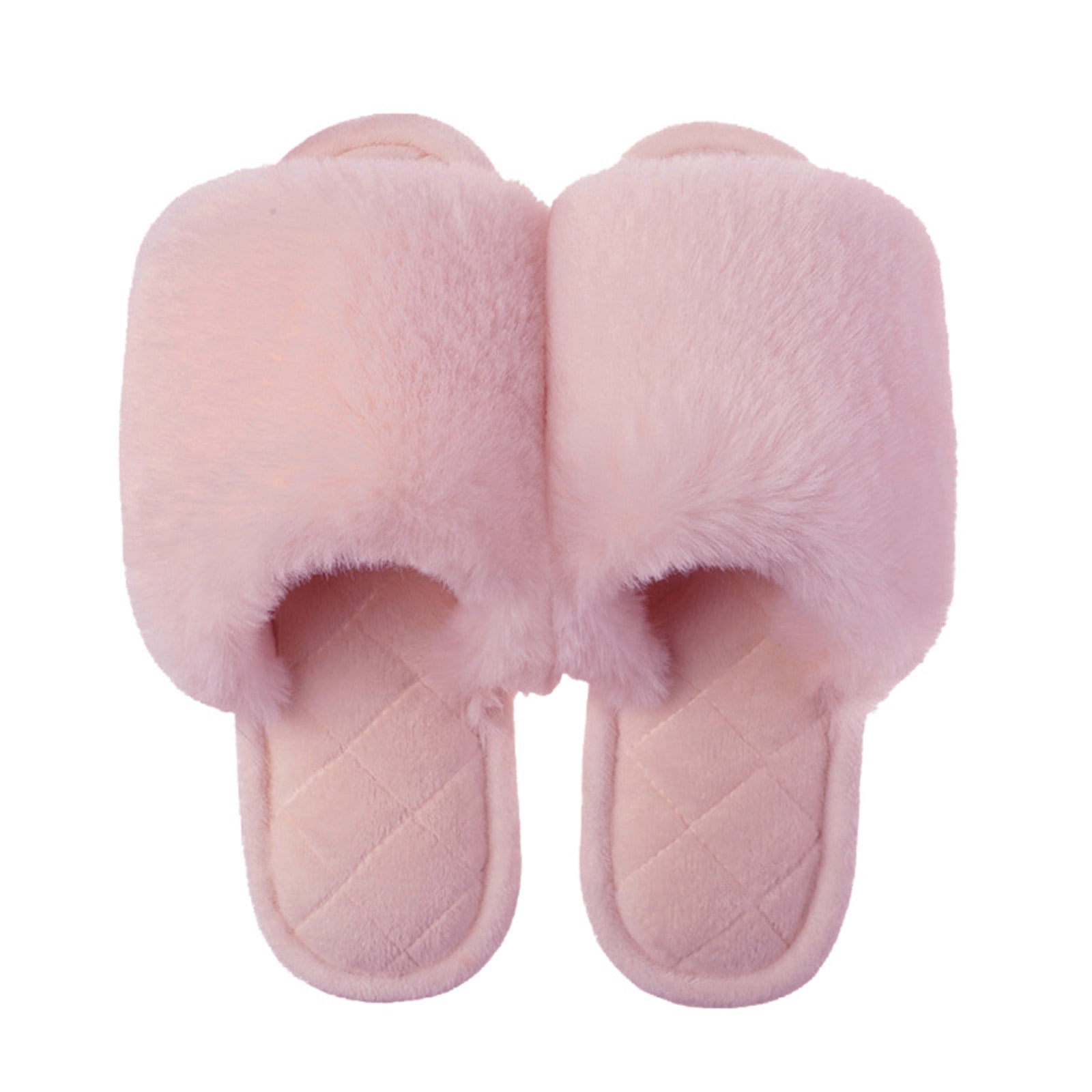 walmart fuzzy slippers