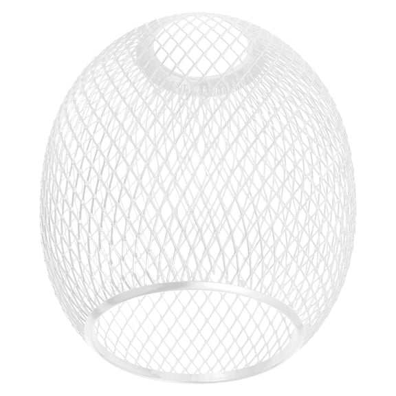 FRCOLOR Unique Iron Wire Lampshade Light Shade Decorative Lamp Shade Hollow Out Light Bulb Cage Cover Vintage Light Fixture Lamp Shade
