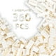 thumbnail image 1 of Bloques de construcción Newbeoding, 360 piezas, blancos clásicos, 1 of 6
