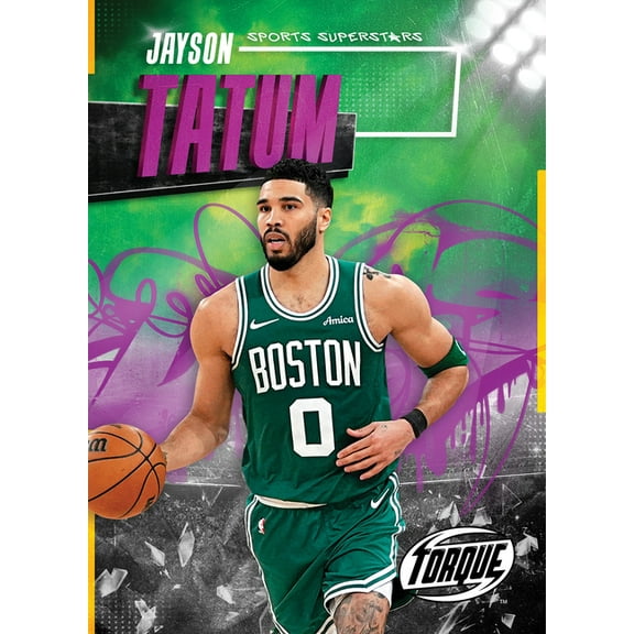 Sports Superstars Jayson Tatum, (Hardcover)