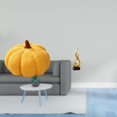 thumbnail image 2 of Cojín De Peluche De Calabaza De Halloween, Escultura Abstracta De Resina De Fuego, Decoración Para Sofá Cama, Dormitorio, Sala De Estar, Adorno De Arte Moderno, Recuerdo, 2 of 8