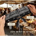 thumbnail image 2 of 4Pack Paisley Cooling Headscarf Cap Set Bandana Beanie, Breathable, Adjustable Straps, 2 of 8