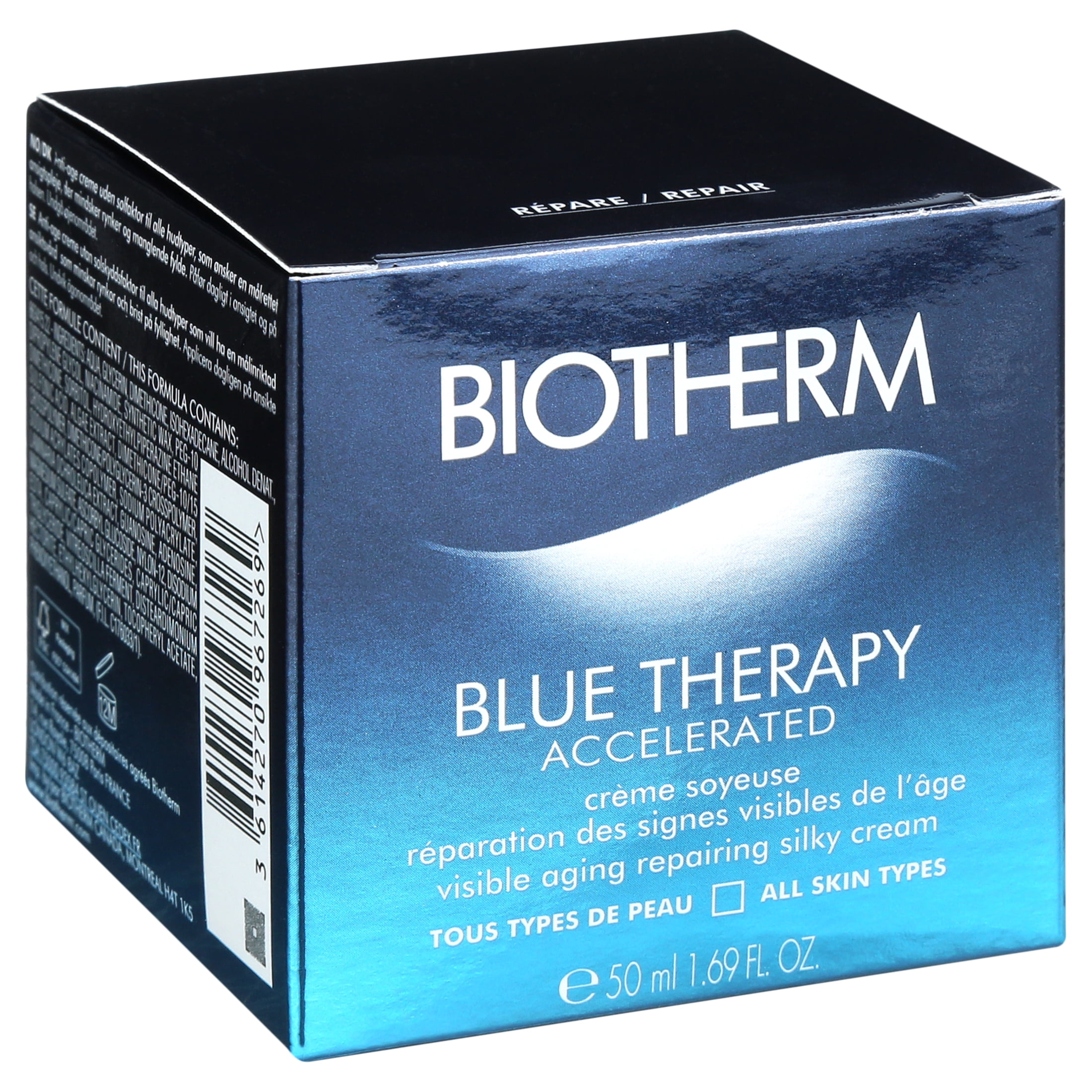 Blue Silky Therapy --50ml/1.69oz Cream Biotherm Accelerated Biotherm Repairing Anti-aging By