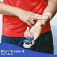 thumbnail image 4 of Fingertip Pulse Oximeter,Blood Oxygen Saturation Monitor (SpO2) with Pulse Rate Measurements and Pulse Bar Graph,Portable Digital Reading LED 4 Colors Display, 4 of 13