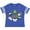 Football Blue and White, variant on Inktastic Soy Amazing- Cute Sushi and Wasabi Boys or Girls Toddler T-Shirt