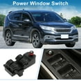 thumbnail image 2 of Interruptor de ventana eléctrica único para el lado del conductor delantero para Honda Fit CR-V negro, 2 of 7