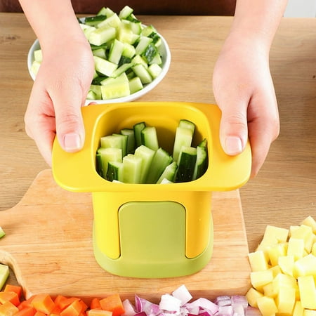 

knqrhpse Vegetable Cutter Tool Sliced Carrot French Sliced Household Sliced Cucumber Small Potato Fries Ham Vegetable