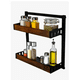 thumbnail image 1 of Especiero Xtellar Estante Organizador Metálico Madera Cocina 2 Nivel, 1 of 4