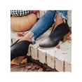thumbnail image 5 of Gomelly Womens Boot Pointy Toe Ankle Booties Slip On Stacked Heel Bootie High Shoes Work Walking Winter Boots Black 5.5, 5 of 6