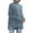 Light Blue, variant on qolati Women's Oversized Turtleneck Sweaters 2024 Fall Batwings Long Sleeve Ribbed Tunic Sweater Solid Color Side Slit Loose Pullover Sweater Tops