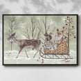 thumbnail image 3 of Christmas Time Collection A - Framed Gallery Wrapped Holiday Canvas - 17 x 25 - Black Frame, 3 of 9
