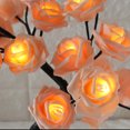 thumbnail image 3 of CAROOTU Rose Shaped Table Lamp Flower Rose Tree Decorative Light for Living Room Bedroom, 3 of 6