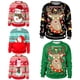 thumbnail image 2 of Suéter navideño feo 2024 para regalar, elfo de Papá Noel, divertido jersey para mujer y hombre, sudadera para fiesta, cumpleaños, muñeco de nieve y Navidad, 2 of 5