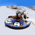 thumbnail image 2 of Inflatable Sled For 2 People. Inflatable Snow Tube Frost Protection Sledge_Perfect Gift, 2 of 5