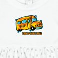 thumbnail image 4 of Inktastic How I Roll School Bus Girls Baby Dress, 4 of 5