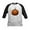 Black/White, variant on CafePress - Jack O Lantern Baseball Jersey - Kids Cotton Baseball Jersey, 3/4 Sleeve Shirt