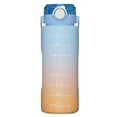 thumbnail image 1 of CSChome Gobelet Grande Capacité 2000ML Bouteille d'Eau Alimentaire Étanche avec Échelle pour Boisson Sportive, 1 of 7