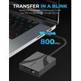 thumbnail image 3 of SABRENT Lecteur de Carte USB Type C CFexpress Type A [CR-CFXA], 3 of 5