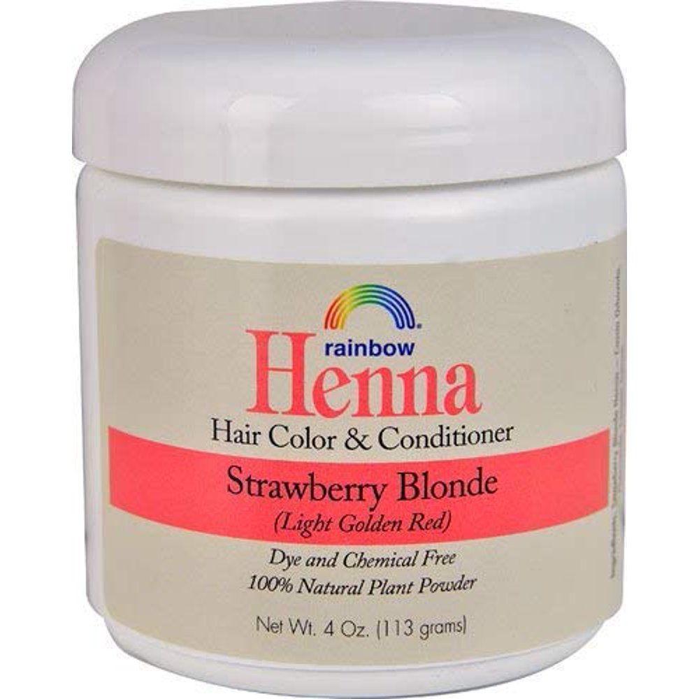 Henna Hair Color & Conditioner Strawberry Blonde 4 oz. Formerly