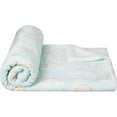 thumbnail image 3 of Kids Ultra-Soft Micromink Sherpa Blanket - Throw, Rainbows, 3 of 6