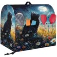 thumbnail image 2 of Black Cat Flower Stand Mixer Covers Universal 4.5-5 Quart Stand Mixer Covers Protector Dust Cover Kitchen Aid Mixer Covers Accessories Kitchen Decoration, 2 of 7
