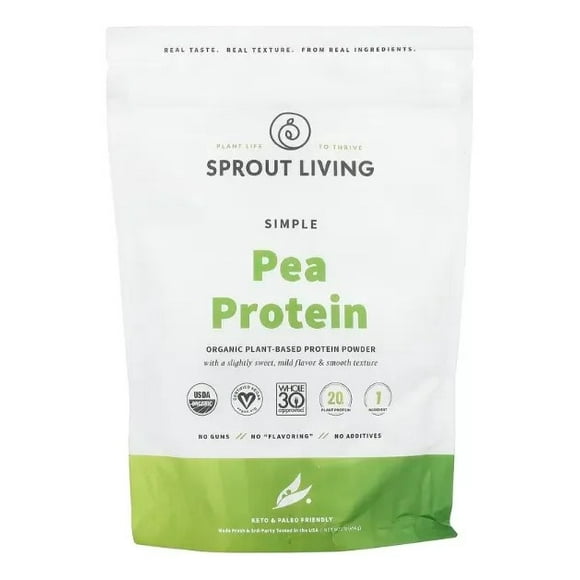 Sprout Living Simple Proteína De Guisante 1 Libra
