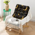 thumbnail image 2 of Gothic Meditation Cushion Thick Celestial Print Floor Pillow with Sun & Moon Design for Yoga & Meditation, 2 of 6